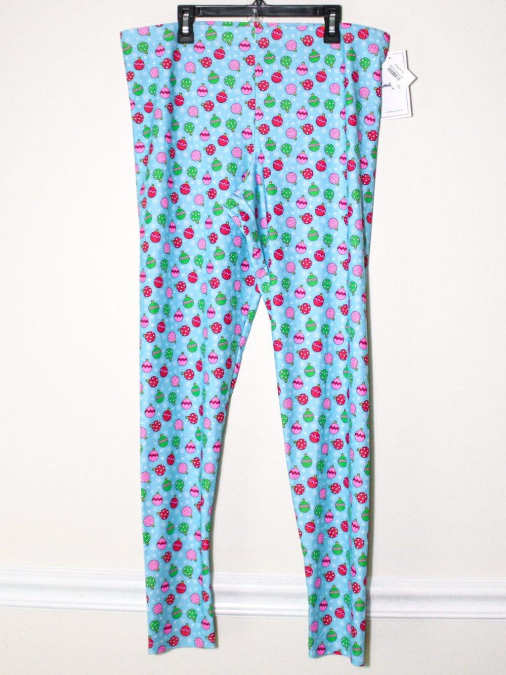 Southwind Apparel / Spunkwear Holiday Ornaments Print Leggings Christmas XL
